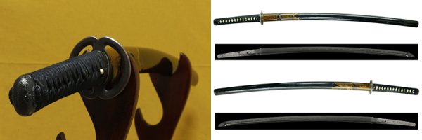 (01-2273)<br>現代刀 中村住則親作 二尺三寸九分 打刀拵入