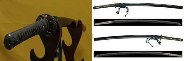 (01-2274)<br>現代刀 備作英田住素刀治止豊次作之 二尺四寸一分 打刀拵入