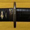 (03-1278)<br>現代刀 龍神住源貞茂作 一尺四寸 拵入 - 画像 (10)