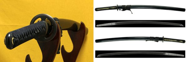 (01-2282)<br><font color="#0000ff"><strong>平成の大業物</strong></font><br>伯州住延秀 二尺三寸五分 打刀拵入