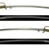 (02-1782)<br><font color="#0000ff"><strong>保存刀剣</storong></font><br>古刀 無銘(兼先) 二尺三寸八分 日本陸軍尉官用両手握りサーベル拵、白鞘付 - 画像 (4)
