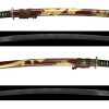 (03-1295)<br><font color="#0000ff"><strong>保存刀剣</storong></font><br>新刀上々作 肥前国住藤原忠廣(二代) 一尺八寸七分 打刀拵入、白鞘付 - 画像 (4)