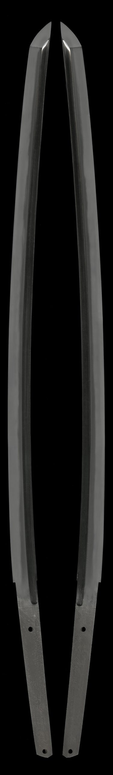 (01-2295)<br>現代刀 福岡住正次 二尺五寸二分 打刀拵入<br><font color="#ff0000"><strong>Sold out</strong></font> - 画像 (4)