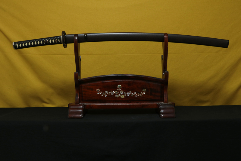 (01-2295)<br>現代刀 福岡住正次 二尺五寸二分 打刀拵入<br><font color="#ff0000"><strong>Sold out</strong></font> - 画像 (6)