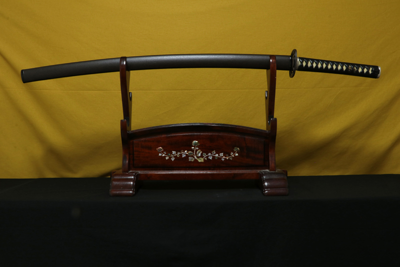 (01-2295)<br>現代刀 福岡住正次 二尺五寸二分 打刀拵入<br><font color="#ff0000"><strong>Sold out</strong></font> - 画像 (7)