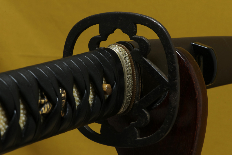 (01-2295)<br>現代刀 福岡住正次 二尺五寸二分 打刀拵入<br><font color="#ff0000"><strong>Sold out</strong></font> - 画像 (8)