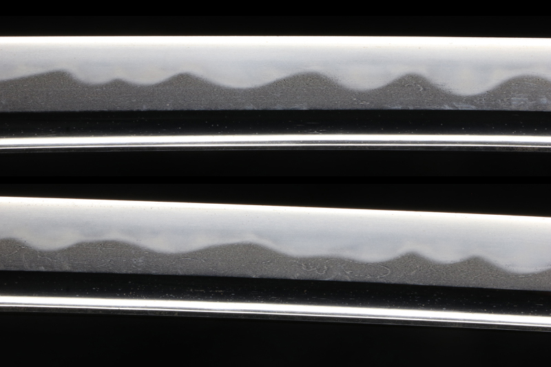 (01-2296)<br>現代刀 肥前国住藤原吉光作 二尺三寸八分 打刀拵入 - 画像 (12)