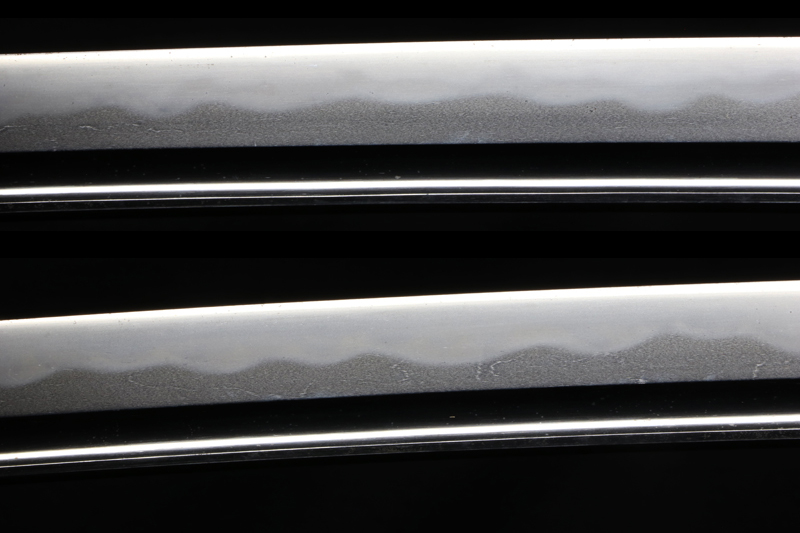 (01-2296)<br>現代刀 肥前国住藤原吉光作 二尺三寸八分 打刀拵入 - 画像 (13)