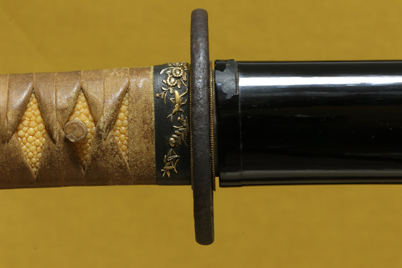 (01-2296)<br>現代刀 肥前国住藤原吉光作 二尺三寸八分 打刀拵入 - 画像 (10)