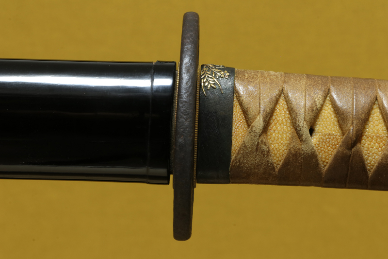 (01-2296)<br>現代刀 肥前国住藤原吉光作 二尺三寸八分 打刀拵入 - 画像 (11)