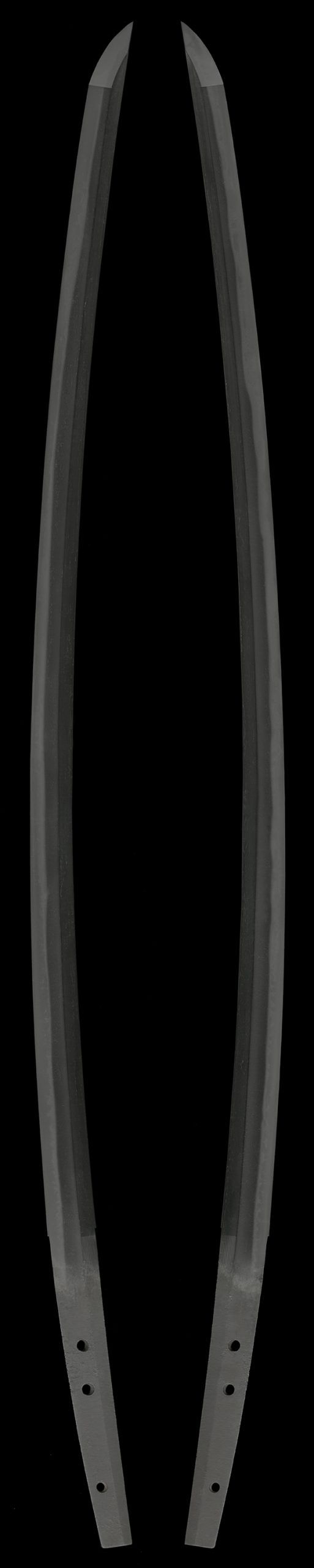 (02-1815)<br><font color="#0000ff"><strong>特別保存刀剣</storong></font><br>古刀上作 無銘 伝(来國真) 二尺二寸八分強 白鞘入 - 画像 (4)