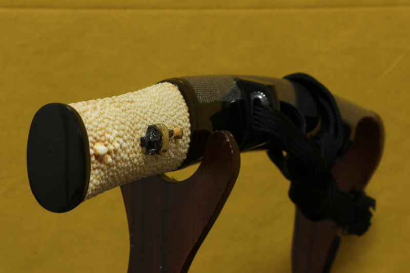 (03-1299)<br><font color="#0000ff"><strong>日本刀剣保存会鑑定書</storong></font><br>新々刀 濃州寿命 一寸六分 合口拵入 - 画像 (2)