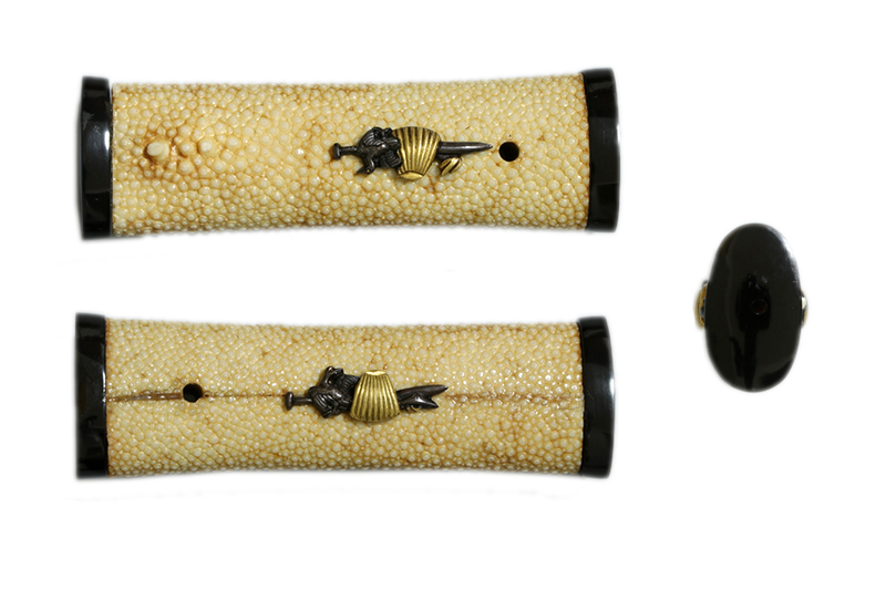 (03-1299)<br><font color="#0000ff"><strong>日本刀剣保存会鑑定書</storong></font><br>新々刀 濃州寿命 一寸六分 合口拵入 - 画像 (15)