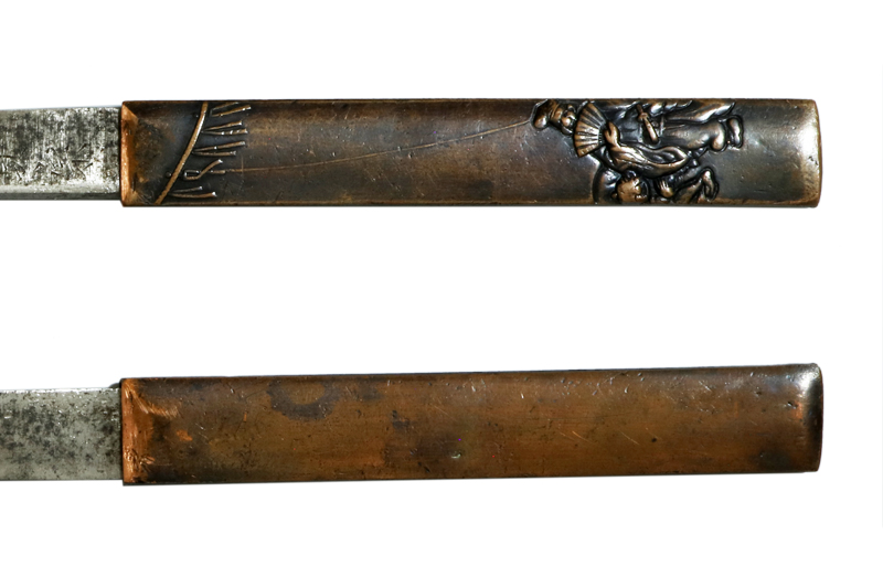 (03-1299)<br><font color="#0000ff"><strong>日本刀剣保存会鑑定書</storong></font><br>新々刀 濃州寿命 一寸六分 合口拵入 - 画像 (18)