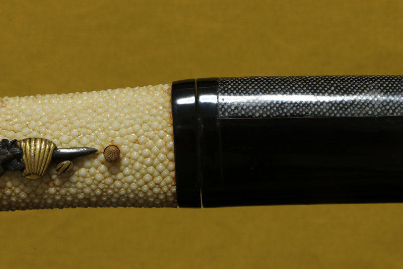 (03-1299)<br><font color="#0000ff"><strong>日本刀剣保存会鑑定書</storong></font><br>新々刀 濃州寿命 一寸六分 合口拵入 - 画像 (10)