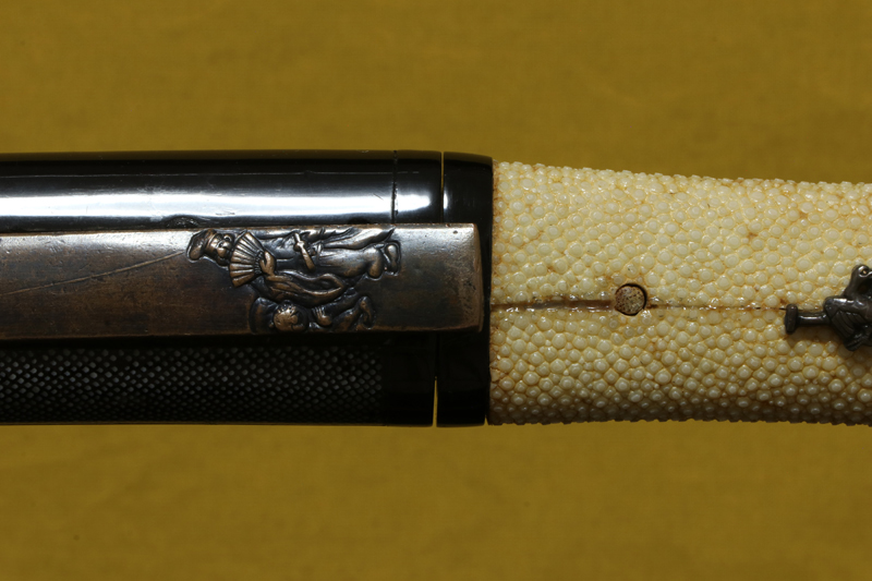 (03-1299)<br><font color="#0000ff"><strong>日本刀剣保存会鑑定書</storong></font><br>新々刀 濃州寿命 一寸六分 合口拵入 - 画像 (11)