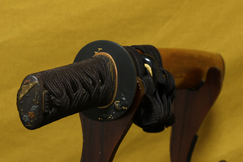 (04-1217)<br>現代刀 大宮住井原輝日天造 九寸八分 白鞘入 合口拵付 - 画像 (2)