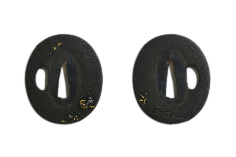 (04-1217)<br>現代刀 大宮住井原輝日天造 九寸八分 白鞘入 合口拵付 - 画像 (15)