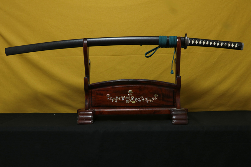 (01-2298)<br><font color="#008000"><strong>儀平屋オリジナル新作刀</storong></font><br>現代刀 肥後國住赤松太郎宣廣兼嗣合作 二尺六寸八分 - 画像 (7)