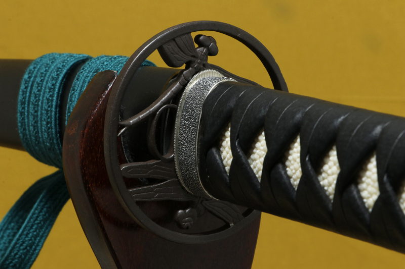 (01-2298)<br><font color="#008000"><strong>儀平屋オリジナル新作刀</storong></font><br>現代刀 肥後國住赤松太郎宣廣兼嗣合作 二尺六寸八分 - 画像 (9)