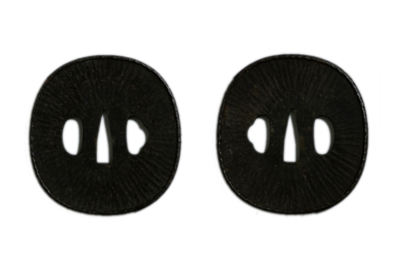 (02-1823)<br><font color="#0000ff"><strong>保存刀剣</storong></font><br>新刀 讃州住鬚継(寛文頃) 二尺五寸 打刀拵入 - 画像 (18)