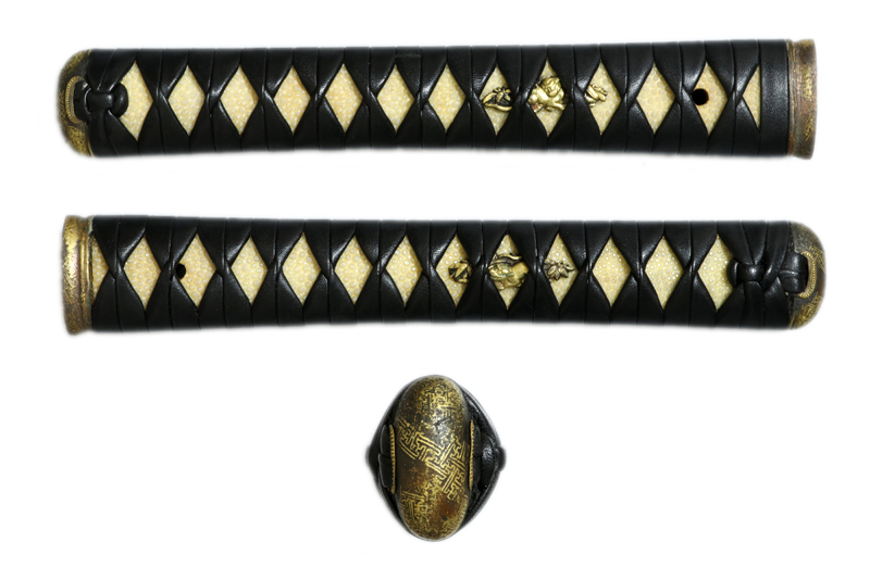 (01-2302)<br>現代刀 関住兼時作 二尺四寸二分 打刀拵入 - 画像 (16)