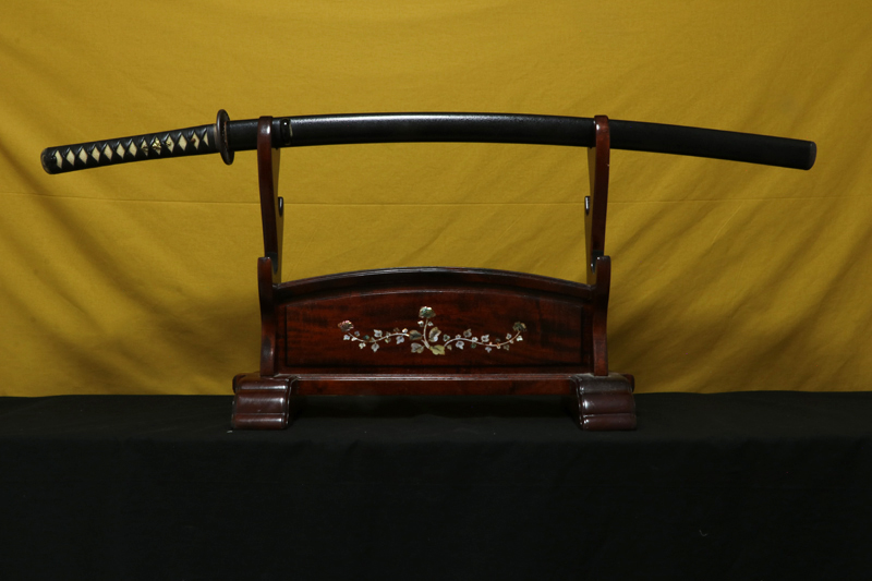 (01-2302)<br>現代刀 関住兼時作 二尺四寸二分 打刀拵入 - 画像 (6)