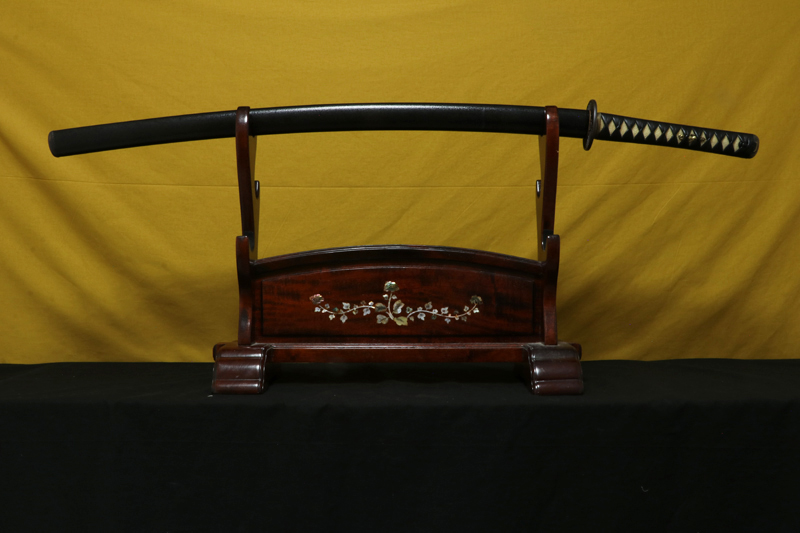 (01-2302)<br>現代刀 関住兼時作 二尺四寸二分 打刀拵入 - 画像 (7)