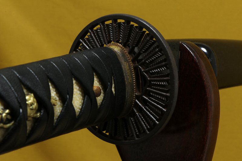 (01-2302)<br>現代刀 関住兼時作 二尺四寸二分 打刀拵入 - 画像 (8)