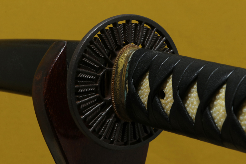 (01-2302)<br>現代刀 関住兼時作 二尺四寸二分 打刀拵入 - 画像 (9)