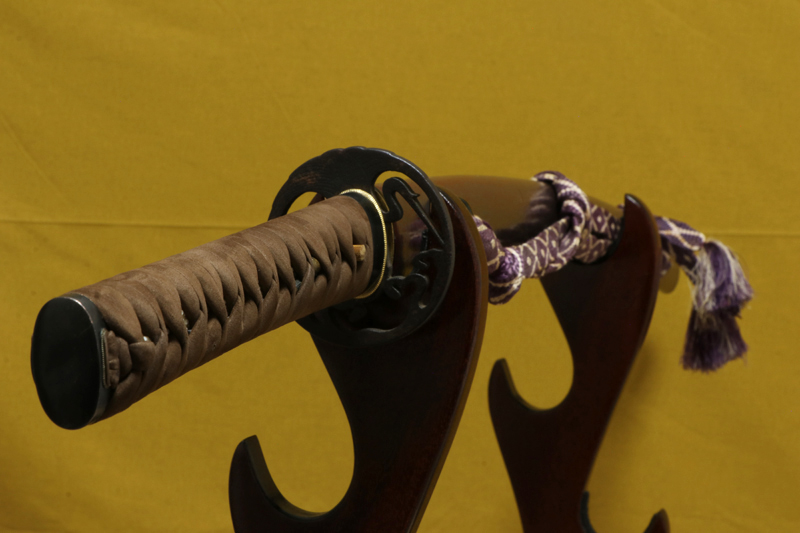 (01-2303)<br>現代刀 筑州住宗弘作 二尺四寸七分 打刀拵入 - 画像 (2)