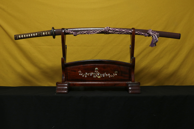 (01-2303)<br>現代刀 筑州住宗弘作 二尺四寸七分 打刀拵入 - 画像 (7)