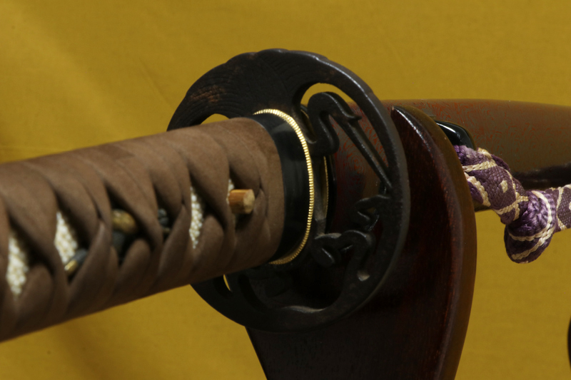 (01-2303)<br>現代刀 筑州住宗弘作 二尺四寸七分 打刀拵入 - 画像 (8)