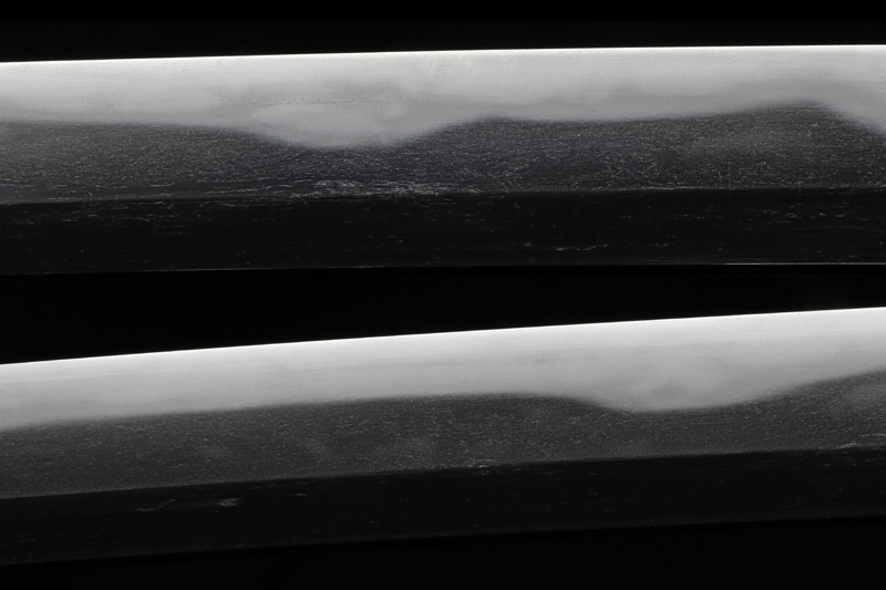 (02-1827)<br><font color="#0000ff"><strong>保存刀剣</storong></font><br>古刀 無銘 阿州氏吉 二尺三寸 打刀拵入 - 画像 (14)