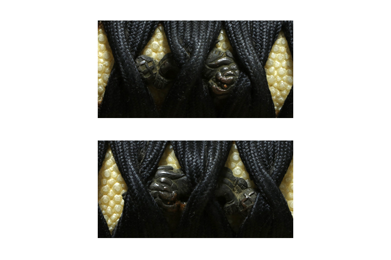 (02-1827)<br><font color="#0000ff"><strong>保存刀剣</storong></font><br>古刀 無銘 阿州氏吉 二尺三寸 打刀拵入 - 画像 (15)