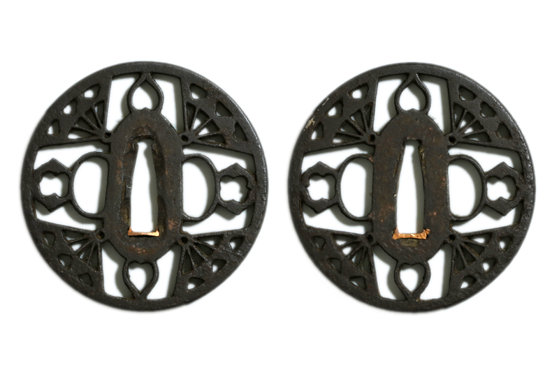 (02-1827)<br><font color="#0000ff"><strong>保存刀剣</storong></font><br>古刀 無銘 阿州氏吉 二尺三寸 打刀拵入 - 画像 (17)