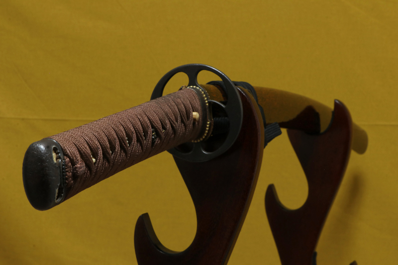 (02-1828)<br><font color="#0000ff"><strong>保存刀剣</storong></font><br>國光(国不明・時代室町) 二尺三寸六分半 打刀拵入 - 画像 (2)