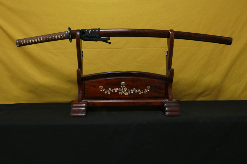 (02-1828)<br><font color="#0000ff"><strong>保存刀剣</storong></font><br>國光(国不明・時代室町) 二尺三寸六分半 打刀拵入 - 画像 (7)