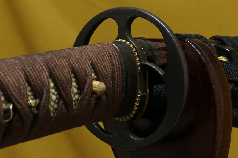 (02-1828)<br><font color="#0000ff"><strong>保存刀剣</storong></font><br>國光(国不明・時代室町) 二尺三寸六分半 打刀拵入 - 画像 (9)