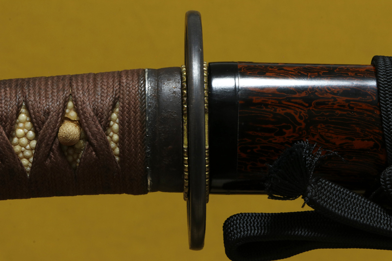 (02-1828)<br><font color="#0000ff"><strong>保存刀剣</storong></font><br>國光(国不明・時代室町) 二尺三寸六分半 打刀拵入 - 画像 (11)