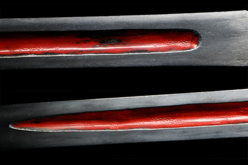 (05-0007)<br><font color="#0000ff"><strong>特別保存刀剣</storong></font><br>長次作(紀伊・新刀) 一尺九寸九分 白鞘入 - 画像 (9)