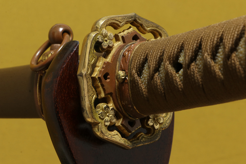 (02-1836)<br>新々刀 無銘 二尺二寸一分 初期形98式軍刀拵入<br><font color="#ff0000"><strong>Reserved</strong></font> - 画像 (9)