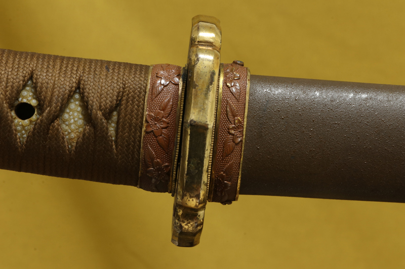 (02-1836)<br>新々刀 無銘 二尺二寸一分 初期形98式軍刀拵入<br><font color="#ff0000"><strong>Reserved</strong></font> - 画像 (10)