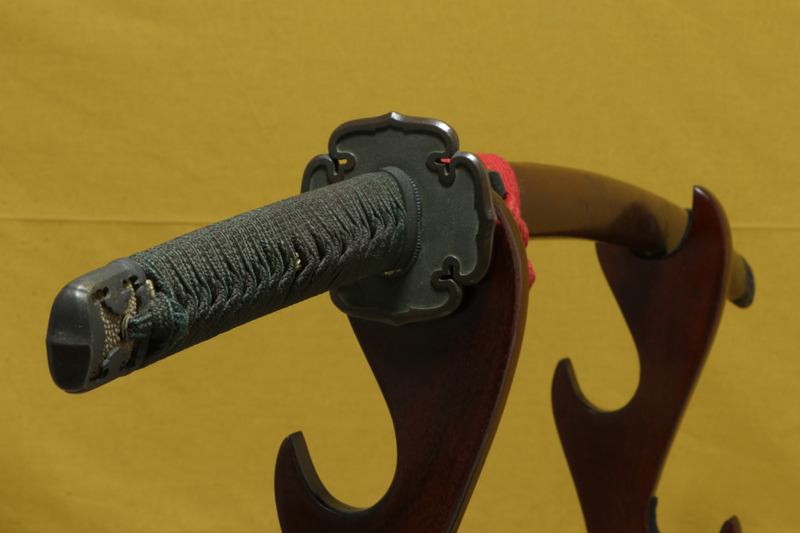 (02-1840)<br>新刀 兼元七代め傳助作之 二尺三寸 太刀拵入、白鞘付 - 画像 (2)