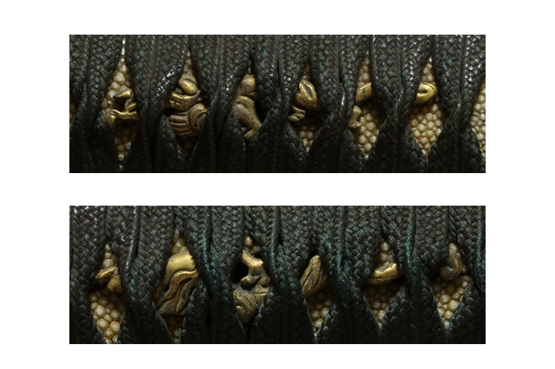 (02-1840)<br>新刀 兼元七代め傳助作之 二尺三寸 太刀拵入、白鞘付 - 画像 (16)