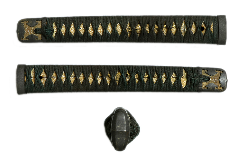 (02-1840)<br>新刀 兼元七代め傳助作之 二尺三寸 太刀拵入、白鞘付 - 画像 (17)