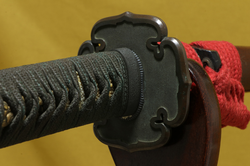 (02-1840)<br>新刀 兼元七代め傳助作之 二尺三寸 太刀拵入、白鞘付 - 画像 (9)