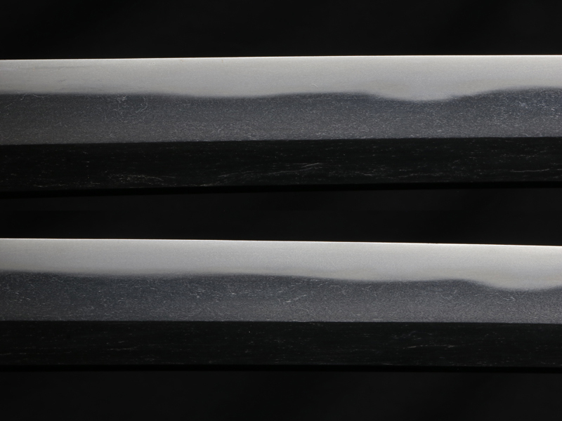 (03-1308)<br><font color="#0000ff"><strong>保存刀剣</storong></font><br>新刀 無銘(藤原高田) 一尺七寸六分 公卿造り拵入 - 画像 (14)