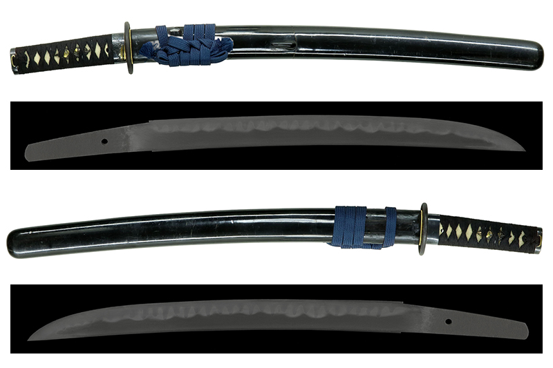 (03-1310)<br>新刀 無銘 一尺二寸六分 拵入 - 画像 (3)