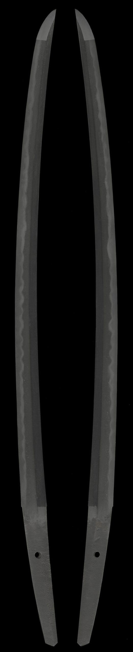 (03-1312)<br>古刀 武州下原住廣重 一尺八寸二分 打刀拵入 - 画像 (4)